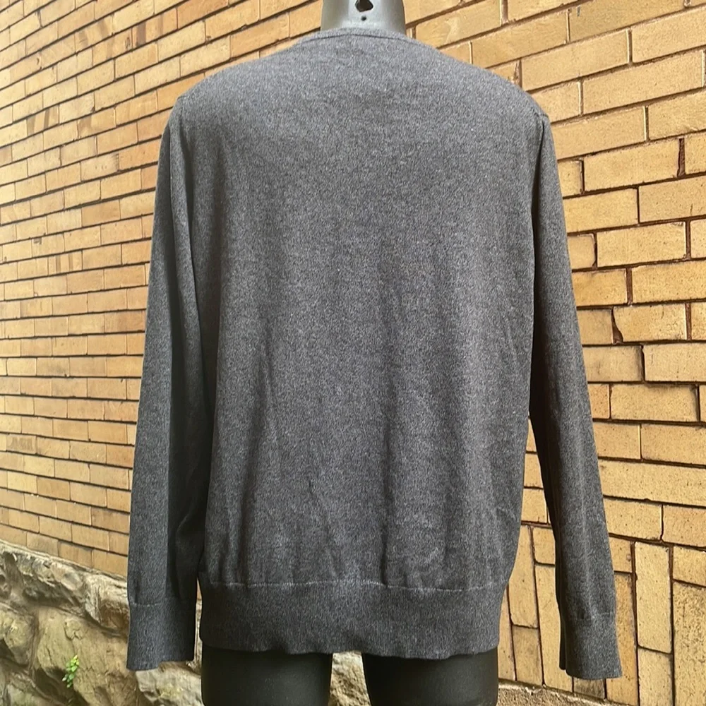 NWT Banana Republic gray silk cashmere blend Sweater Size Extra Large